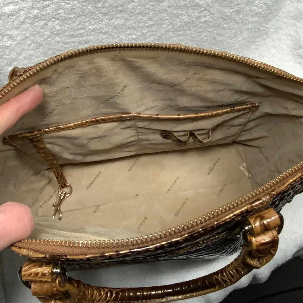 Brahmin Duxbury Satchel and Credit Card holder - Picture 7 of 16